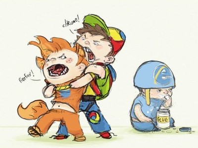 Internet Explorer Eating Glue