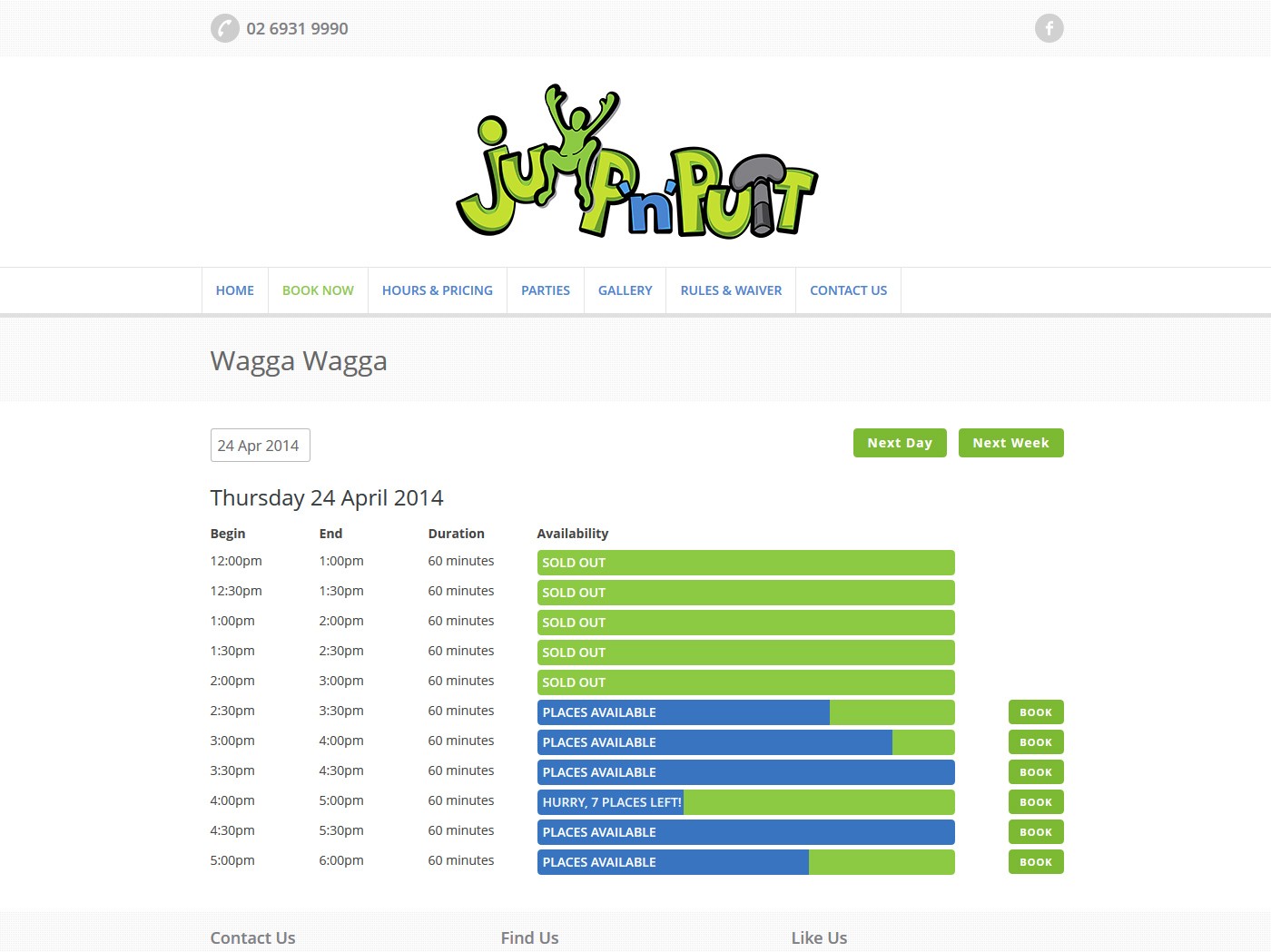 Booking System